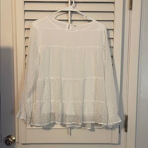 Elegant White Women's Top